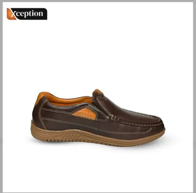 Genuine Bull Leather Casusl Shoes